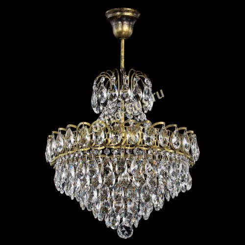 Люстра Грация с подвесом под бронзу в Сочи Гусь Хрустальный