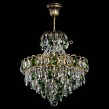 Люстра Грация с подвесом под бронзу Зеленая в Сочи Люстра Грация с подвесом под бронзу Зеленая в Сочи