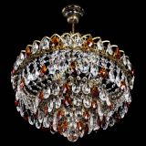 Люстра Грация №5 с подвесом под бронзу Чайная в Сочи