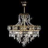 Люстра Грация №5 с подвесом под бронзу Черная в Сочи