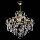 Люстра Грация №5 с подвесом под бронзу Черная в Сочи