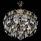 Люстра Грация №5 с подвесом под бронзу Черная в Сочи