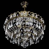 Люстра Грация №5 с подвесом под бронзу Черная в Сочи