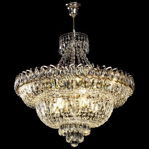 Люстра Хрустальный Каскад №1 с подвесом в Сочи Гусь Хрустальный