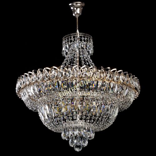 Люстра Хрустальный Каскад №1 с подвесом в Сочи Гусь Хрустальный