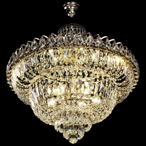 Люстра Хрустальный Каскад №1 с подвесом в Сочи Гусь Хрустальный