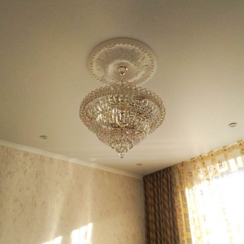 Люстра Хрустальный Каскад №1 с подвесом в Сочи Гусь Хрустальный