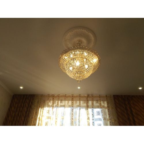 Люстра Хрустальный Каскад №1 с подвесом в Сочи Гусь Хрустальный