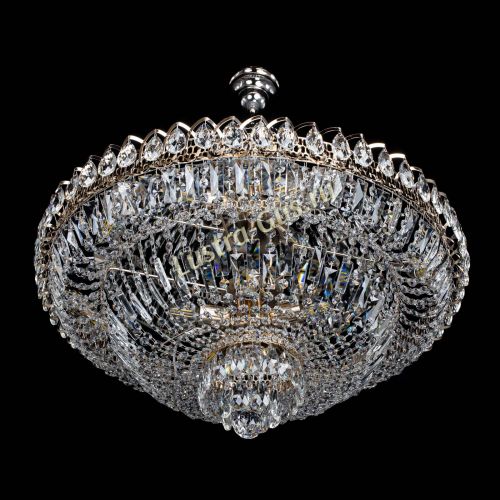 Люстра Хрустальный Каскад №11 с подвесом в Сочи Гусь Хрустальный