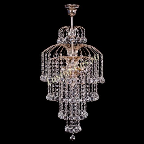 Люстра Хрустальные Брызги Каскад в Сочи Гусь Хрустальный