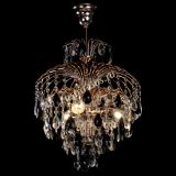 Люстра Хрустальные брызги с подвесом журавлик черный в Сочи Люстра Хрустальные брызги с подвесом журавлик черный в Сочи