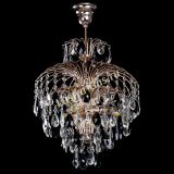 Люстра Хрустальные брызги с подвесом журавлик черный в Сочи Люстра Хрустальные брызги с подвесом журавлик черный в Сочи