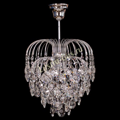 Люстра Хрустальные Брызги Звезда в Сочи Гусь Хрустальный