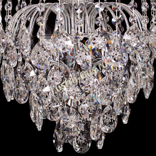 Люстра Хрустальные Брызги Звезда в Сочи Гусь Хрустальный