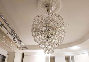 Люстра Хрустальные Брызги Звезда в Сочи отзыв и фото покупателя