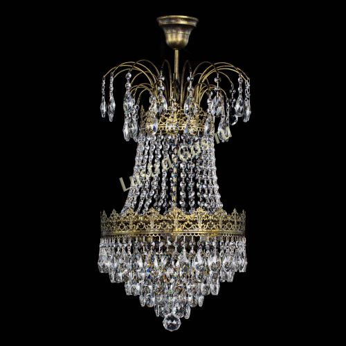 Люстра Империя под бронзу в Сочи Гусь Хрустальный