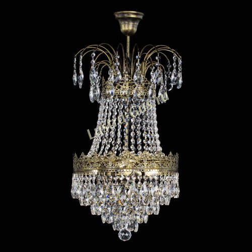 Люстра Империя под бронзу в Сочи Гусь Хрустальный