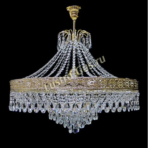 Люстра Италия Конус Журавлик с подвесом в Сочи Гусь Хрустальный