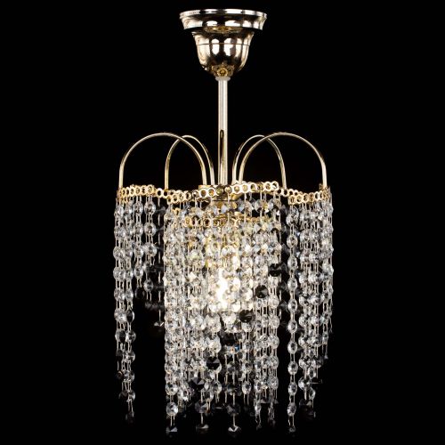 Люстра Иволга №1 Оптикон черная в Сочи Гусь Хрустальный