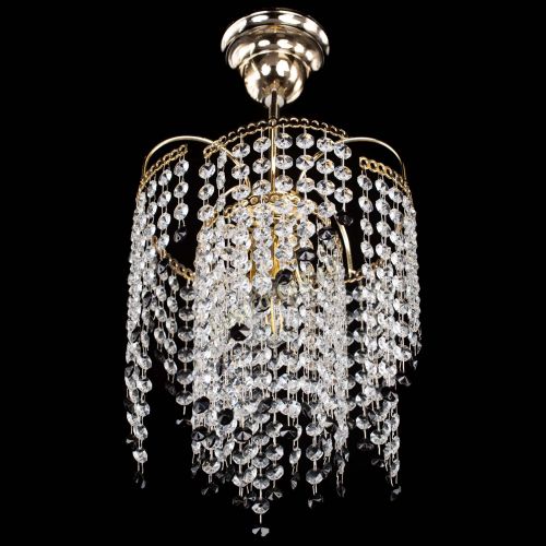 Люстра Иволга №1 Оптикон черная в Сочи Гусь Хрустальный