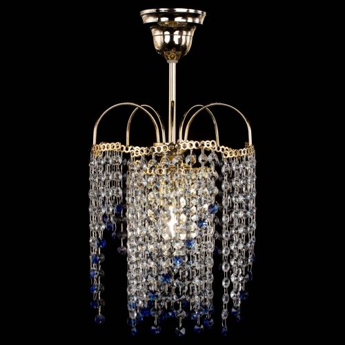 Люстра Иволга №1 Оптикон синяя в Сочи Гусь Хрустальный