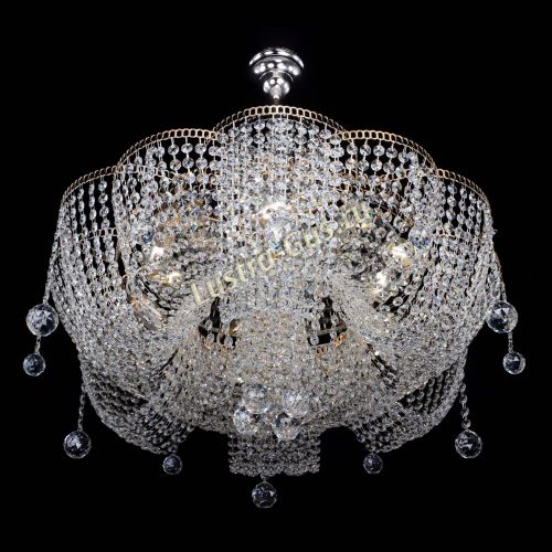 Люстра Камелия Астра с подвесом в Сочи Гусь Хрустальный