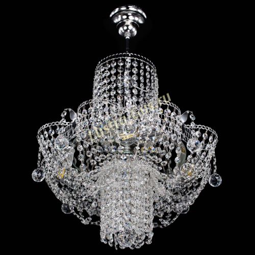 Люстра Камея №4 с подвесом в Сочи Гусь Хрустальный