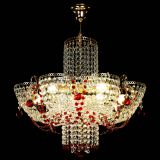 Люстра Камея №6 подвесная красная в Сочи Люстра Камея №6 подвесная красная в Сочи