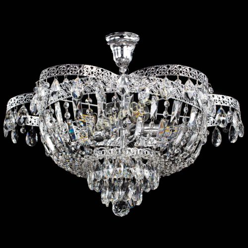 Люстра Камея Флора №5 с подвесом в Сочи Гусь Хрустальный