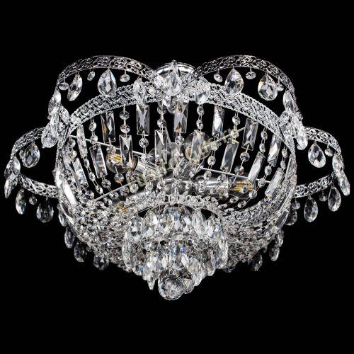 Люстра Камея Флора №5 с подвесом в Сочи Гусь Хрустальный