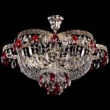 Люстра Камея Флора №5 с подвесом Красная в Сочи Люстра Камея Флора №5 с подвесом Красная в Сочи