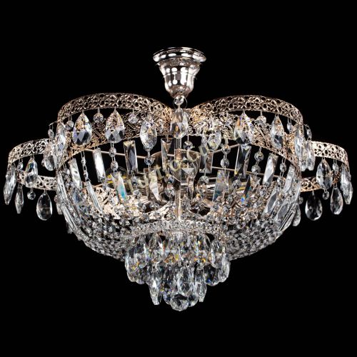 Люстра Камея Флора №5 с подвесом в Сочи Гусь Хрустальный