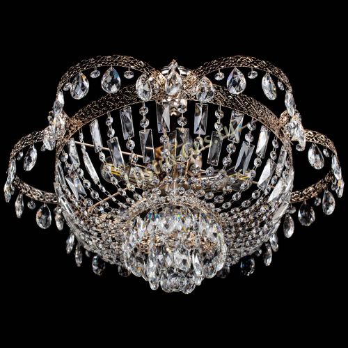 Люстра Камея Флора №5 с подвесом в Сочи Гусь Хрустальный