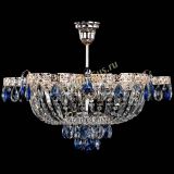 Люстра Камея Флора №5 с подвесом Синяя в Сочи Люстра Камея Флора №5 с подвесом Синяя в Сочи