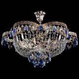 Люстра Камея Флора №5 с подвесом Синяя в Сочи Люстра Камея Флора №5 с подвесом Синяя в Сочи