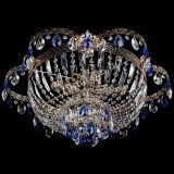 Люстра Камея Флора №5 с подвесом Синяя в Сочи Люстра Камея Флора №5 с подвесом Синяя в Сочи