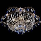 Люстра Камея Флора №5 с подвесом Синяя в Сочи Люстра Камея Флора №5 с подвесом Синяя в Сочи