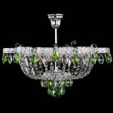 Люстра Камея Флора №5 с подвесом Зеленая в Сочи Люстра Камея Флора №5 с подвесом Зеленая в Сочи