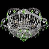 Люстра Камея Флора №5 с подвесом Зеленая в Сочи Люстра Камея Флора №5 с подвесом Зеленая в Сочи