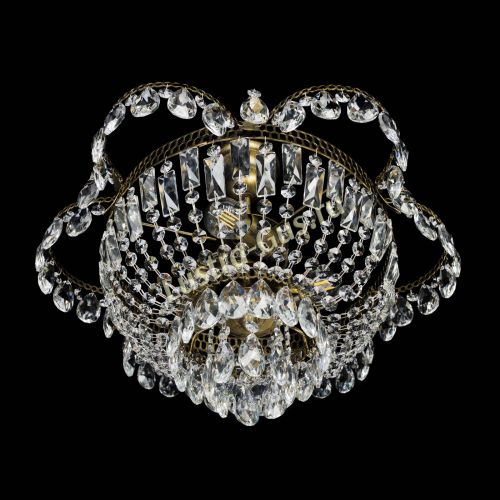 Люстра Камея с подвесом под бронзу в Сочи Гусь Хрустальный