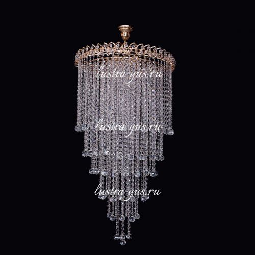 Люстра Капель длинная в Сочи Гусь Хрустальный