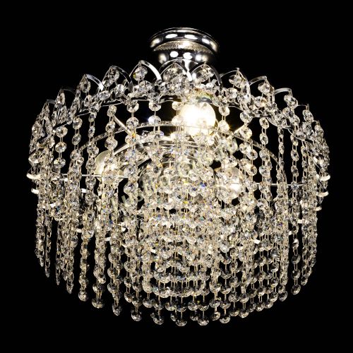 Люстра Капель-лепесток обтикон с подвесом в Сочи Гусь Хрустальный