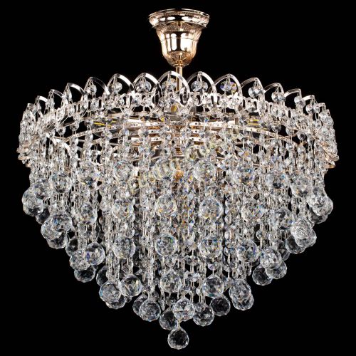 Люстра Капель Лепесток Шар  30мм с подвесом в Сочи Гусь Хрустальный