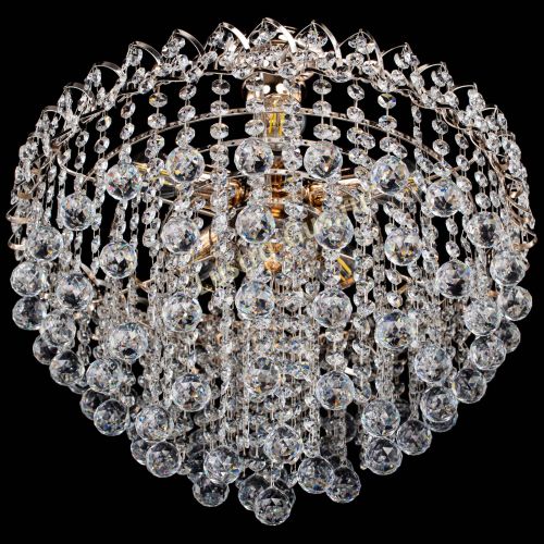 Люстра Капель Лепесток Шар  30мм с подвесом в Сочи Гусь Хрустальный