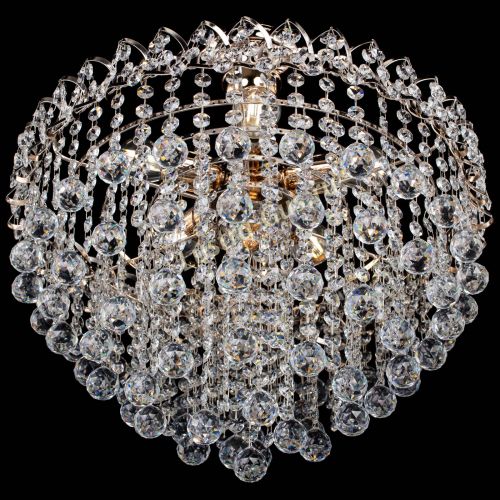 Люстра Капель Лепесток Шар  30мм с подвесом в Сочи Гусь Хрустальный