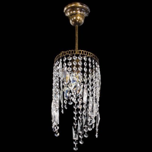 Люстра Капель мини №4 под бронзу в Сочи Гусь Хрустальный