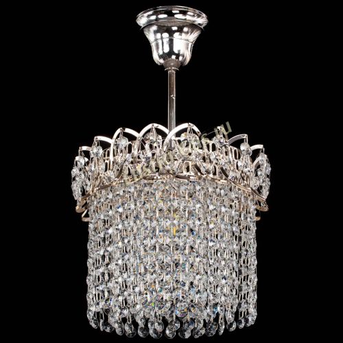 Люстра Капель оптикон №1 с подвесом в Сочи Гусь Хрустальный