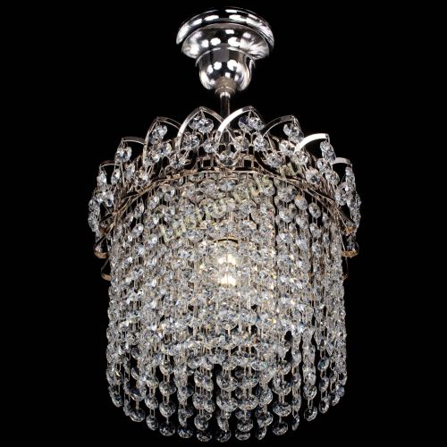 Люстра Капель оптикон №1 с подвесом в Сочи Гусь Хрустальный