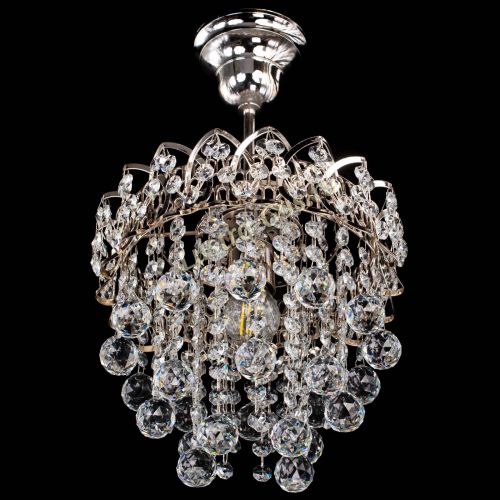 Люстра Капель оптикон шар №1 с подвесом в Сочи Гусь Хрустальный