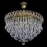 Люстра Капель Пирамида 30 с подвесом под бронзу в Сочи Люстра Капель Пирамида 30 с подвесом под бронзу в Сочи